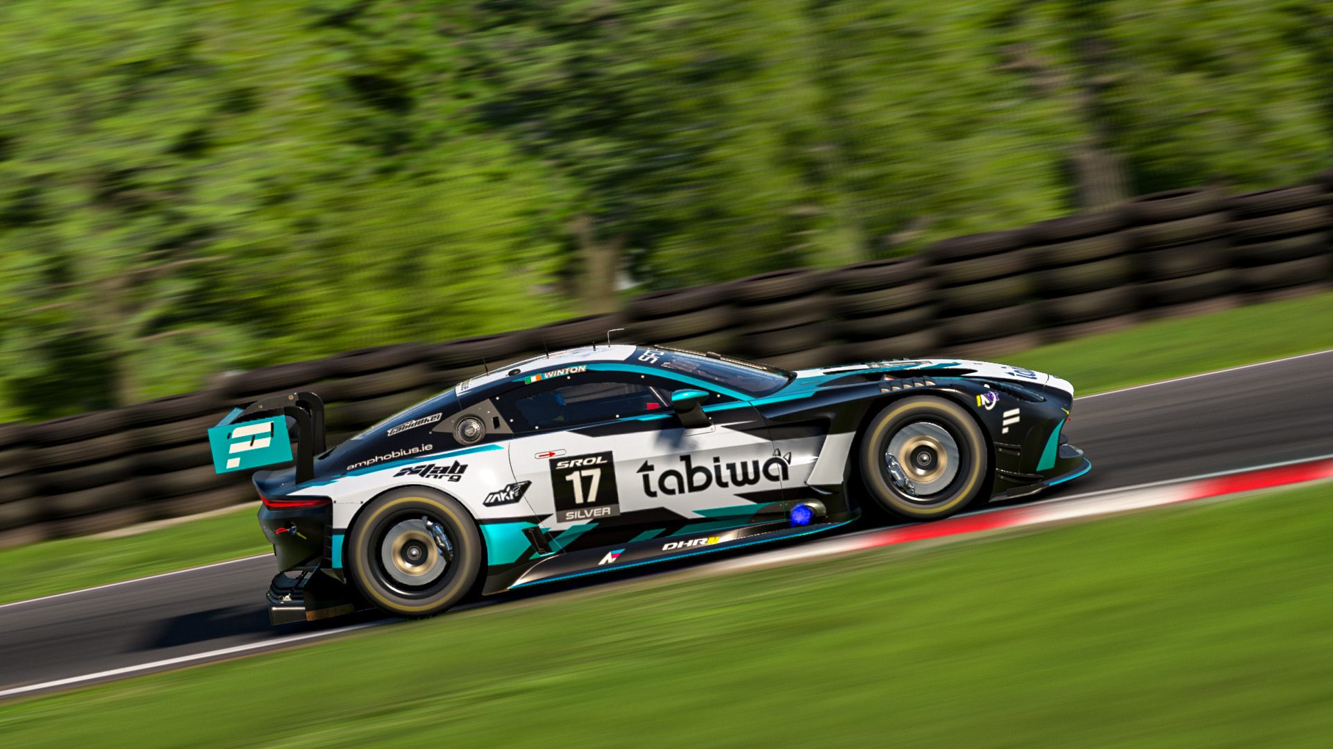 Custom SFD Design livery design for SFD Racing - Aston Martin Vantage GT3 EVO (2025). I've been waiting so long to have the Aston Martin Vantage GT3 EVO in iRacing. I just knew I had to paint it as soon as it was released!